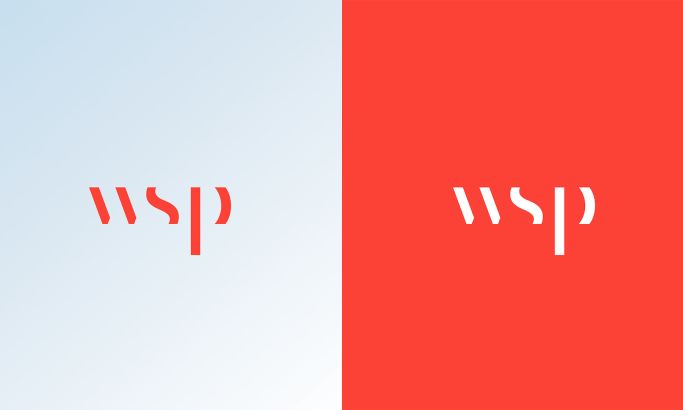 WSP Minimal Logo Design