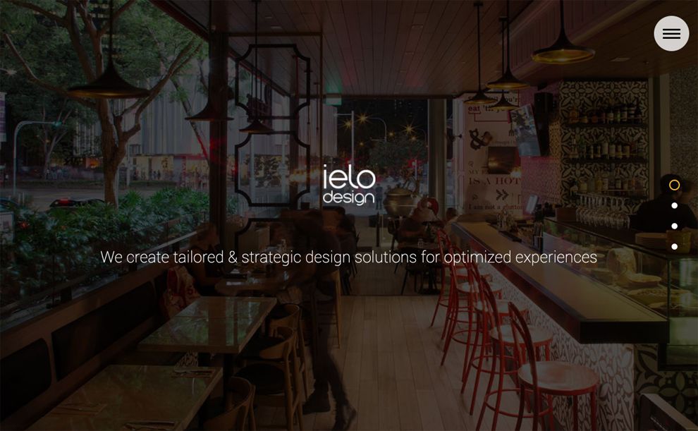 IELO Design Elegant Homepage