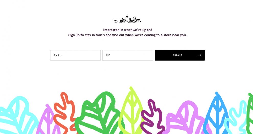 Bowery Colorful Website Design