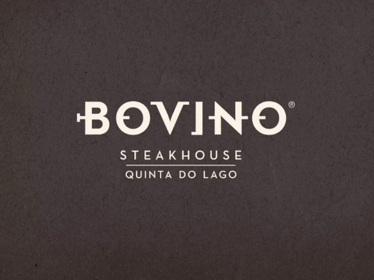 Bovino Steakhouse Bold Logo Design