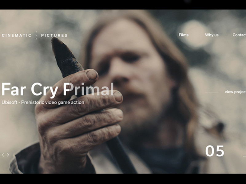 Cinematic Pictures Amazing Homepage