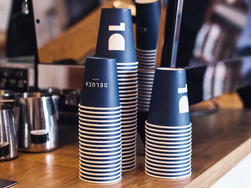 Deluca Coffee Packaging Design