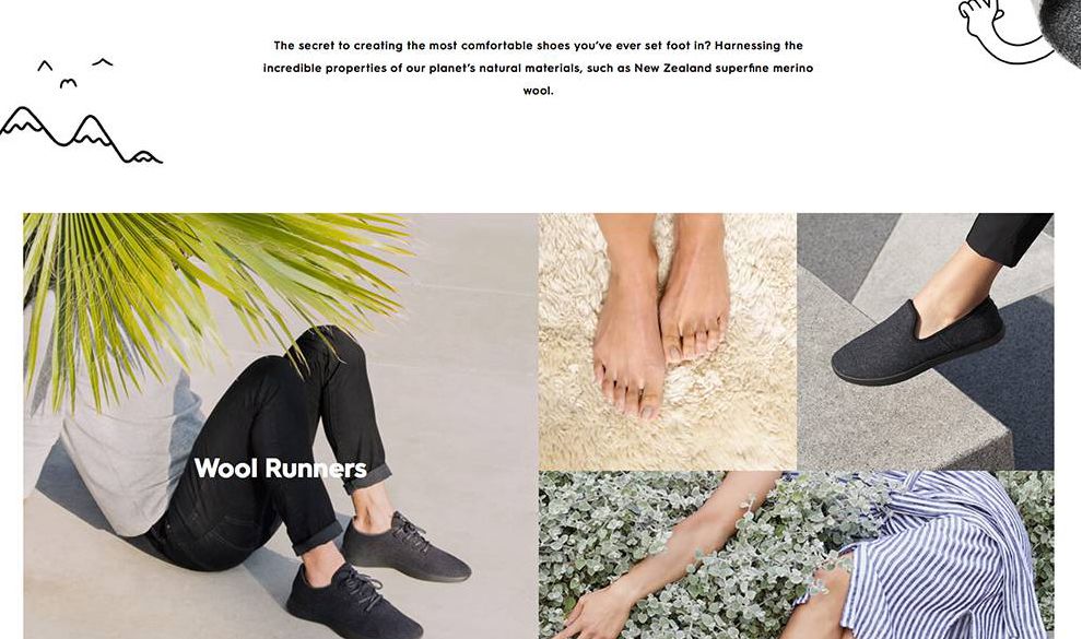 Top Website Design Inspiration: Allbirds | DesignRush