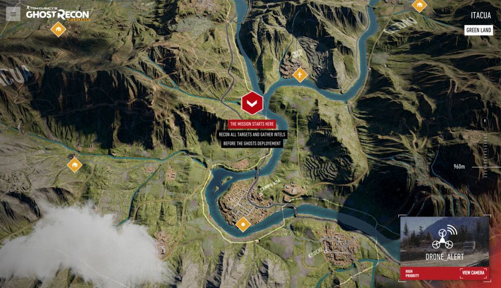 A World With No Heroes: Ghost Recon Wildlands Creative Website Design