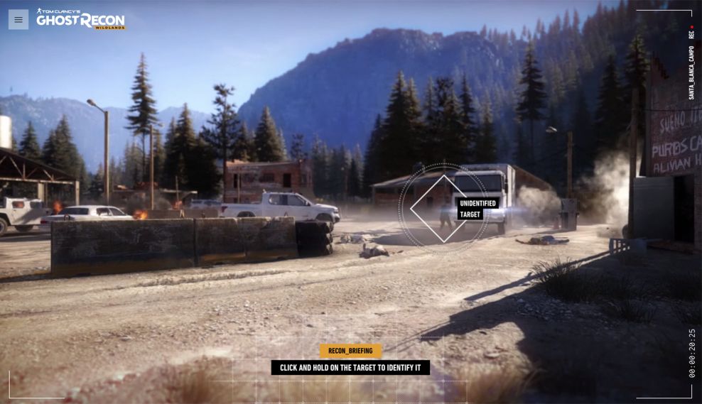 A World With No Heroes: Ghost Recon Wildlands Engaging Website Design