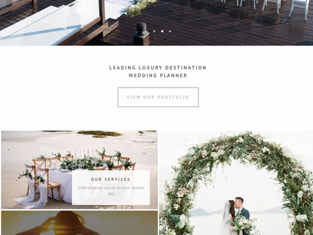 Bridal Planner Thailand Beautiful Homepage
