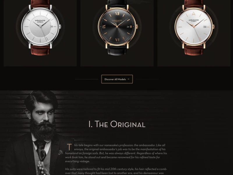 Ambassador Beautiful Website Design