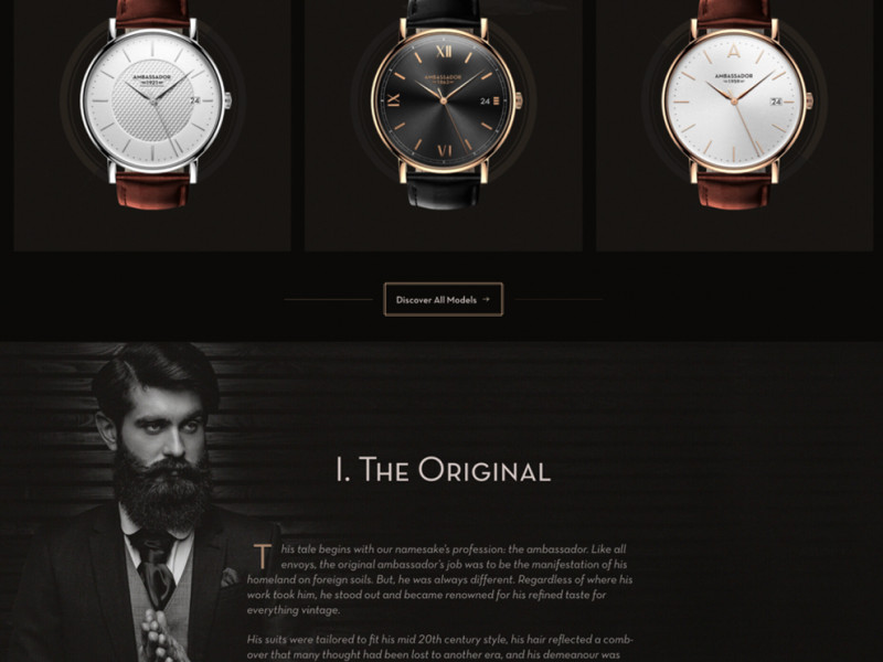 Ambassador Beautiful Homepage