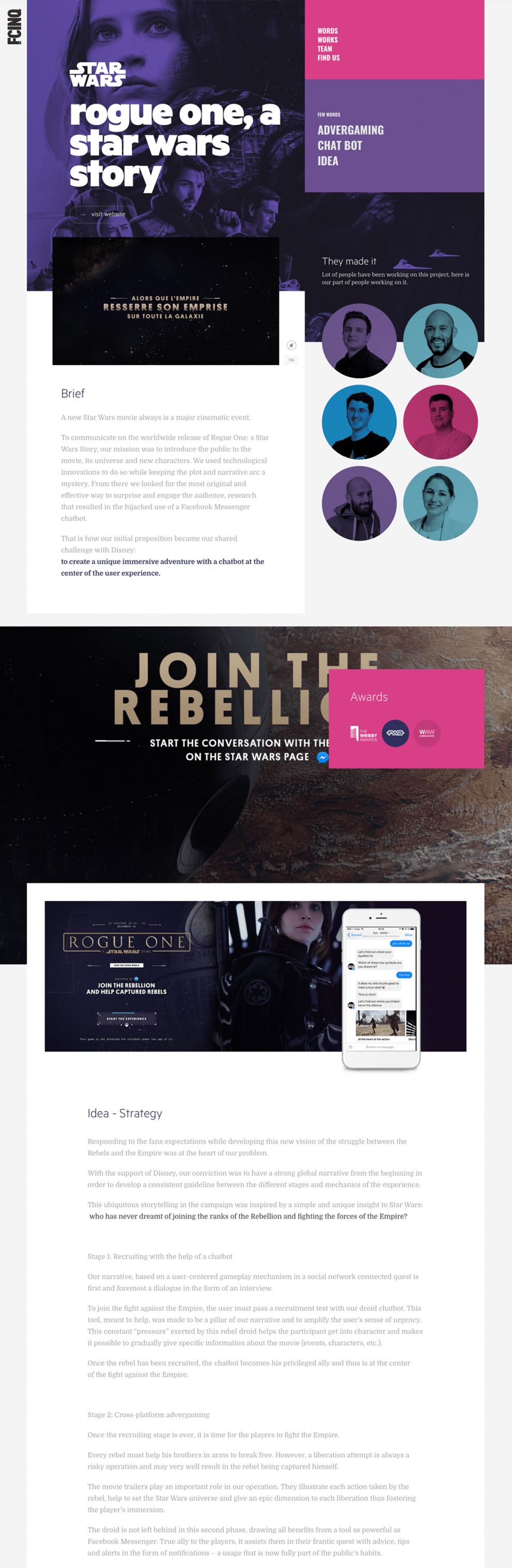 FCINQ Beautiful Project Page