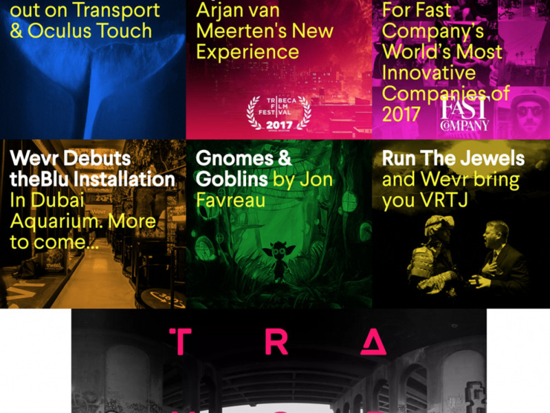 Wevr Awesome Homepage
