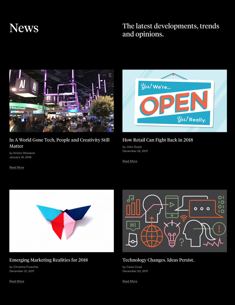 10 Thousand Design Great News Page