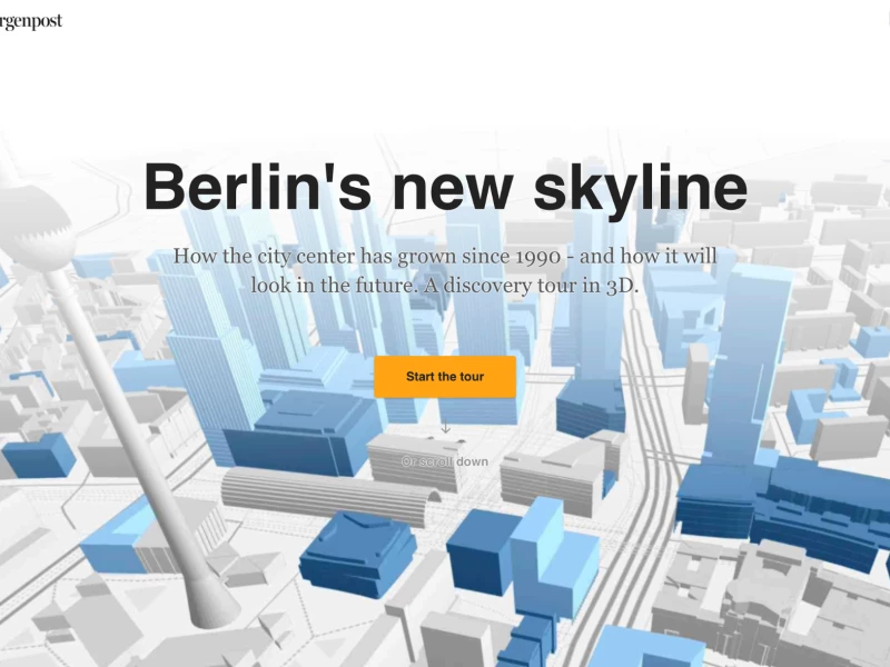 Berliner Morgenpost Creative Website Design