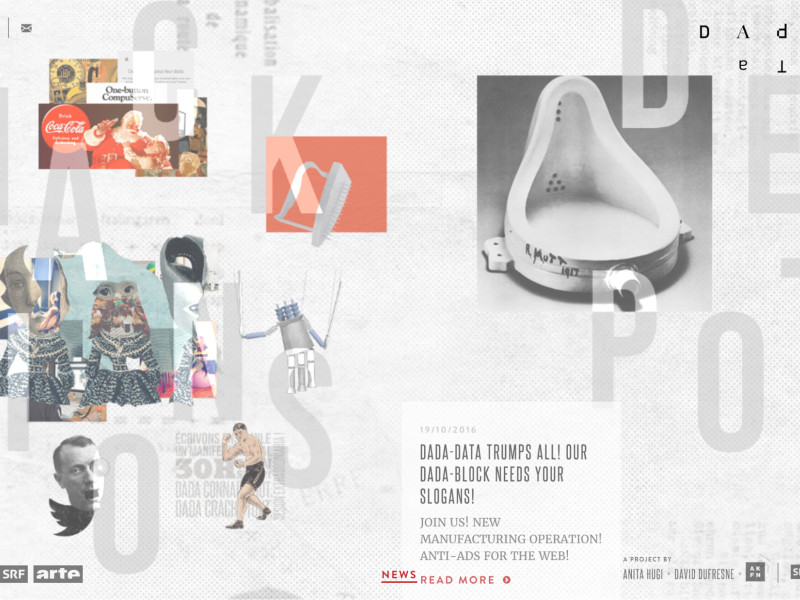 Dada - Data Awesome Homepage