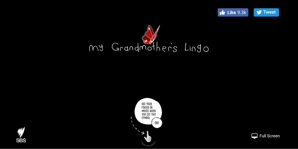 My Grandmother’s Lingo Beautiful Website Design