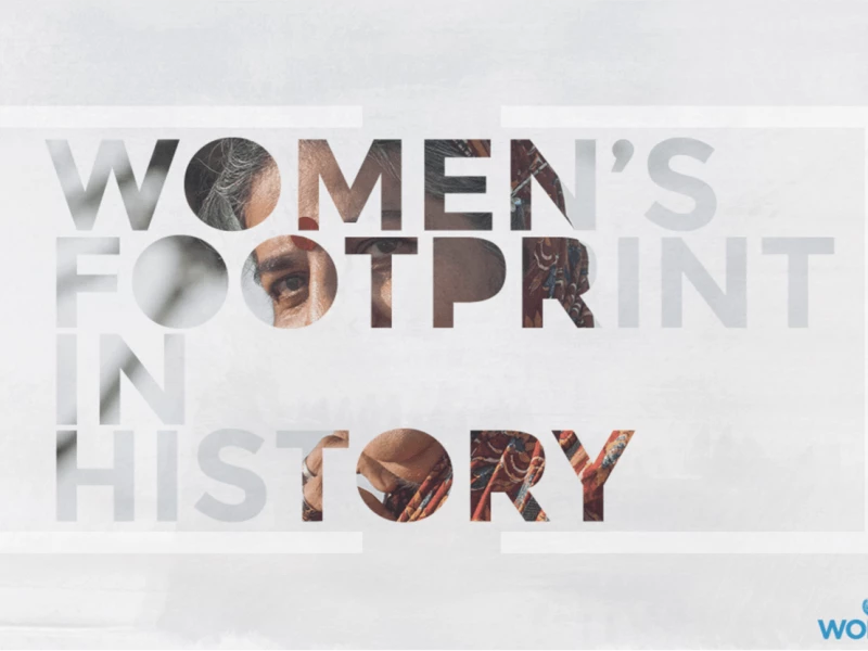 Women’s Footprint In History Awesome Website Design