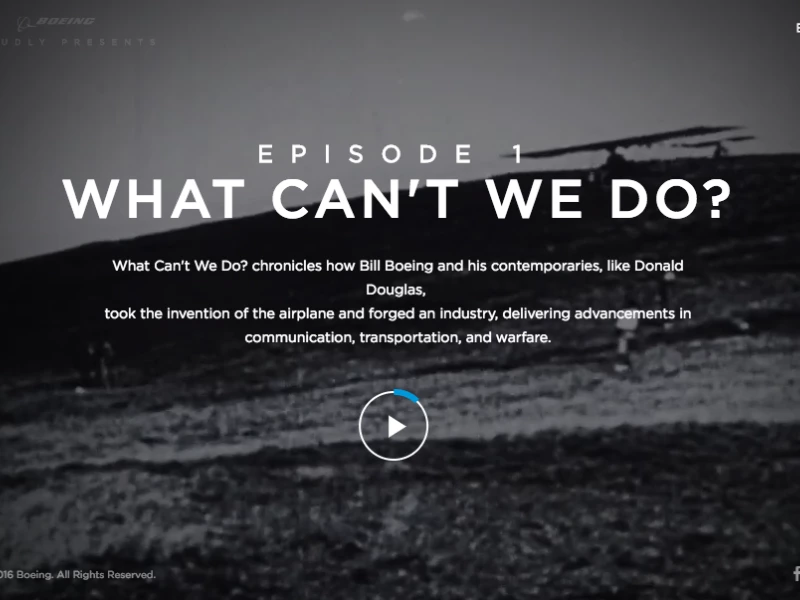 The Age of Aerospace Great Website Design