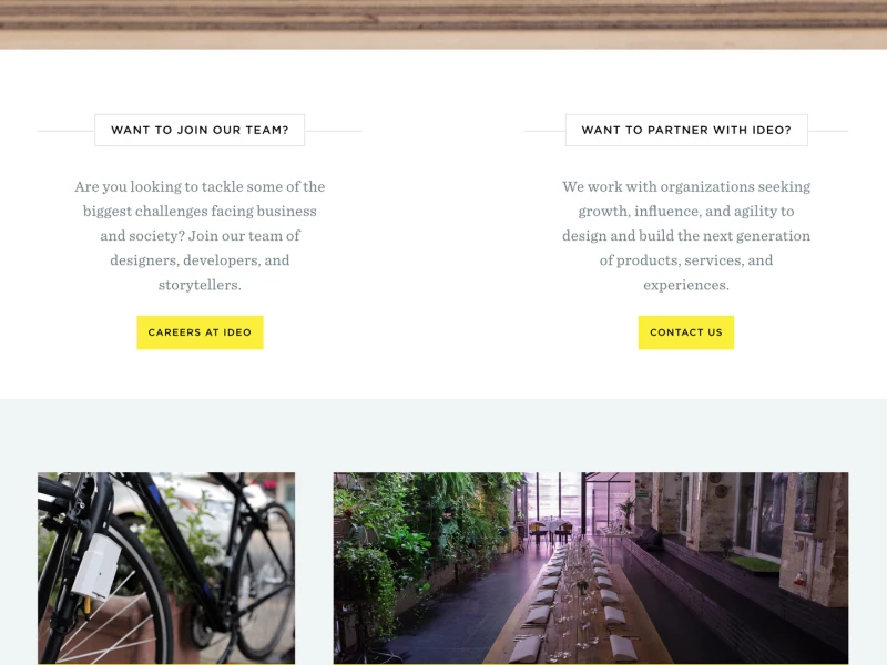 Ideo Corporate Website Design