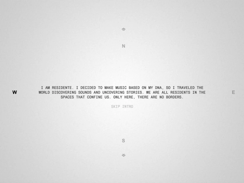 Residente Creative Website Design