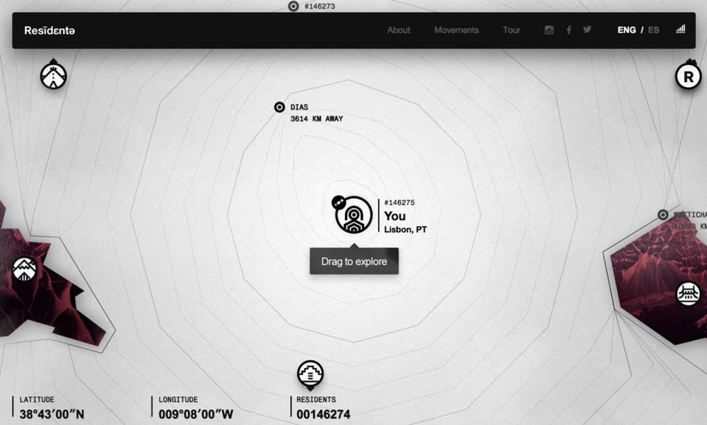 Residente Creative Website Design