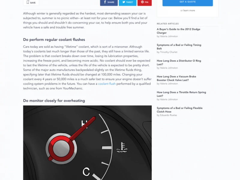 Your Mechanic Top Website Design