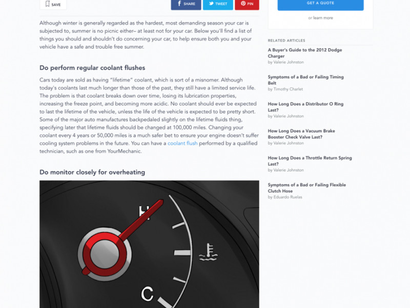 Your Mechanic Blog Page