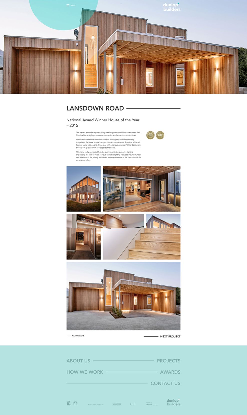 Dunlop Builders Elegant Product Page