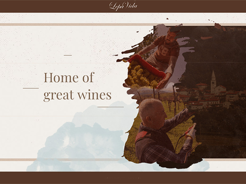Lepa Vida Beautiful Homepage
