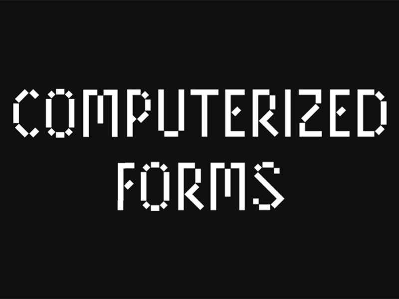 Computerized Forms Minimal Homepage