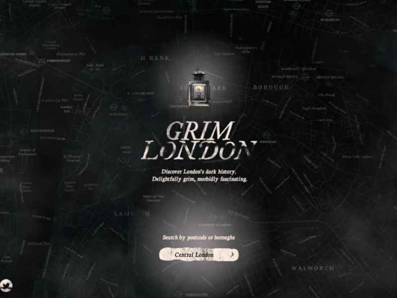 Grim London Creative Website Design