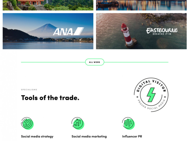 Digital Visitor Amazing Homepage