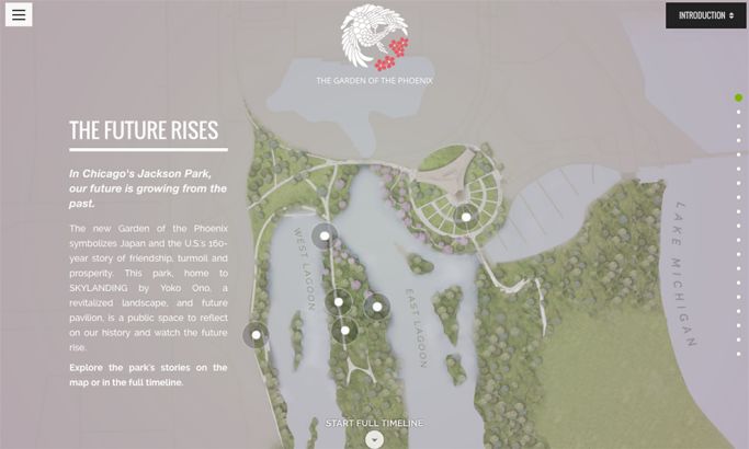 Garden of The Pheonix Beautiful Website Design
