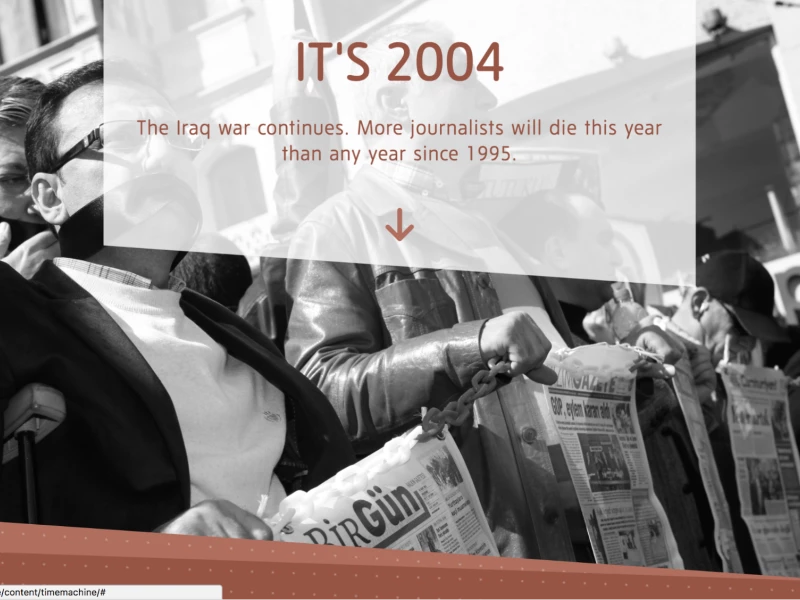 Tate Time Machine Elegant Website Design