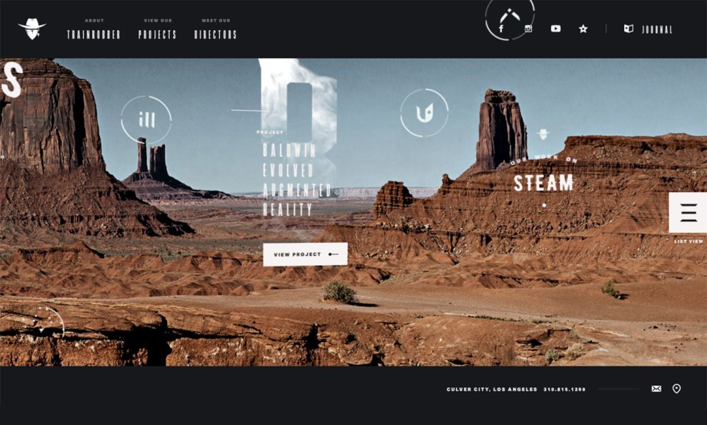 Trainrobber Creative Homepage