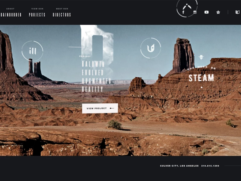 Trainrobber Creative Website Design