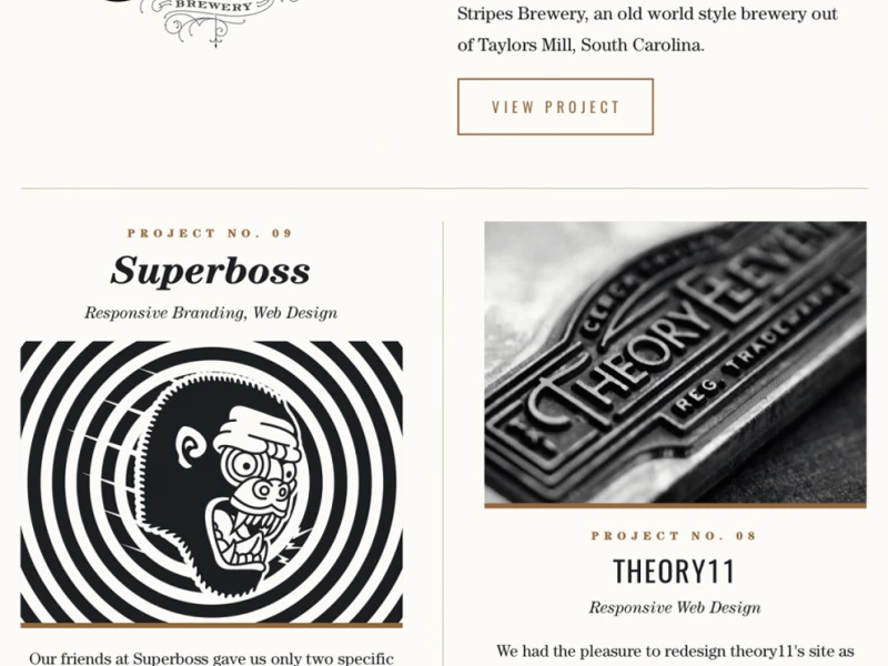 Forefathers Group Awesome Website Design