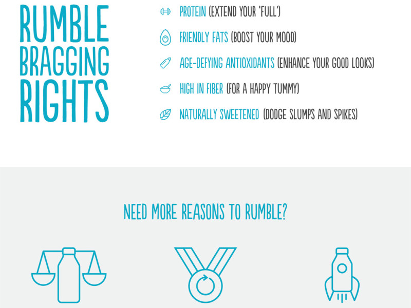 Rumble Great Website Design