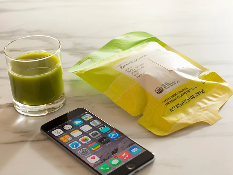 Juicero Colorful Packaging Design