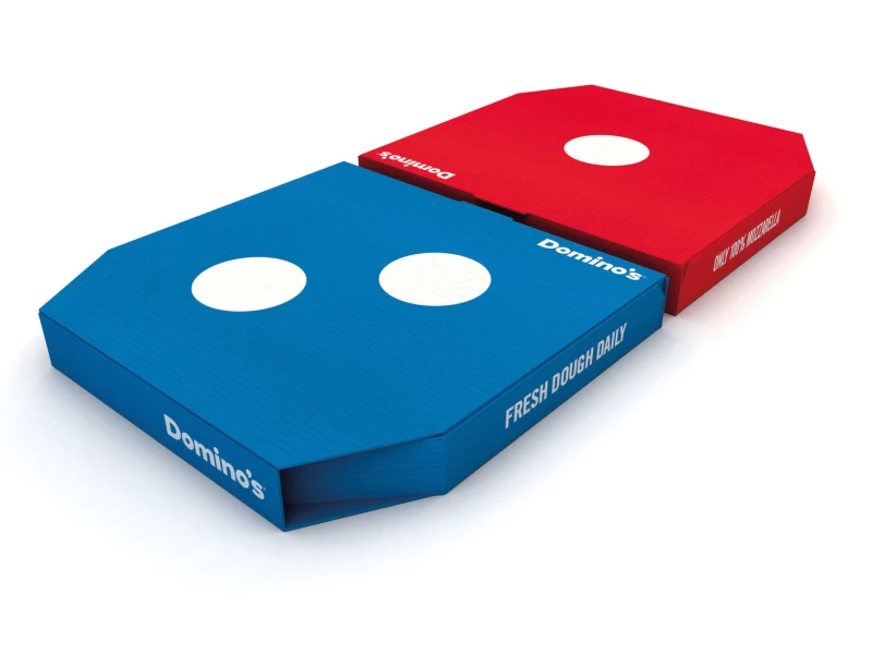 Domino’s Bold Packaging Design