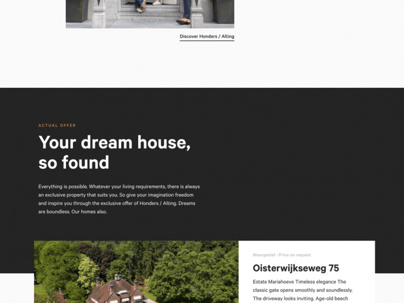 Honders Alting Professional Homepage