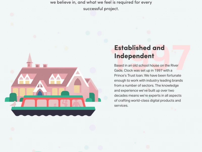 Clock Creative Website Design