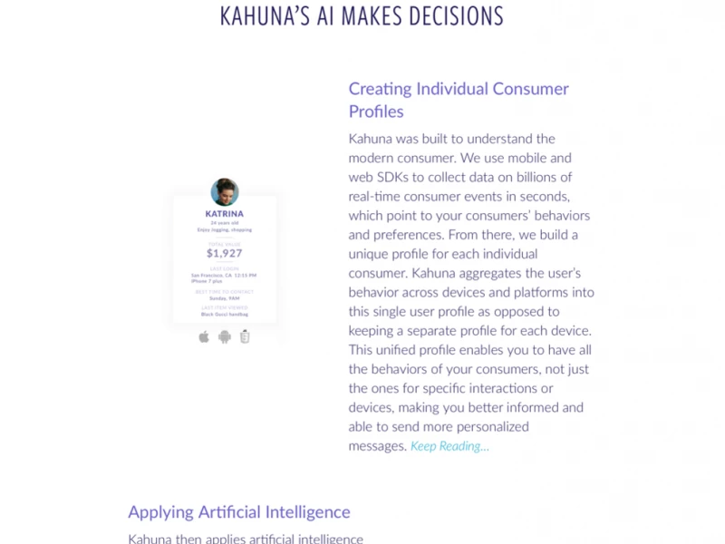 Kahuna Top Website Design