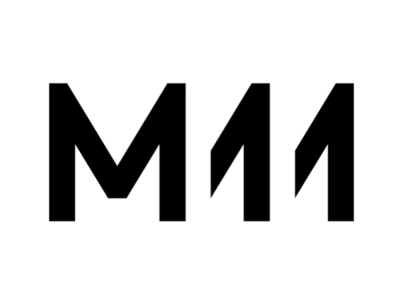 M11 Clean Logo Design