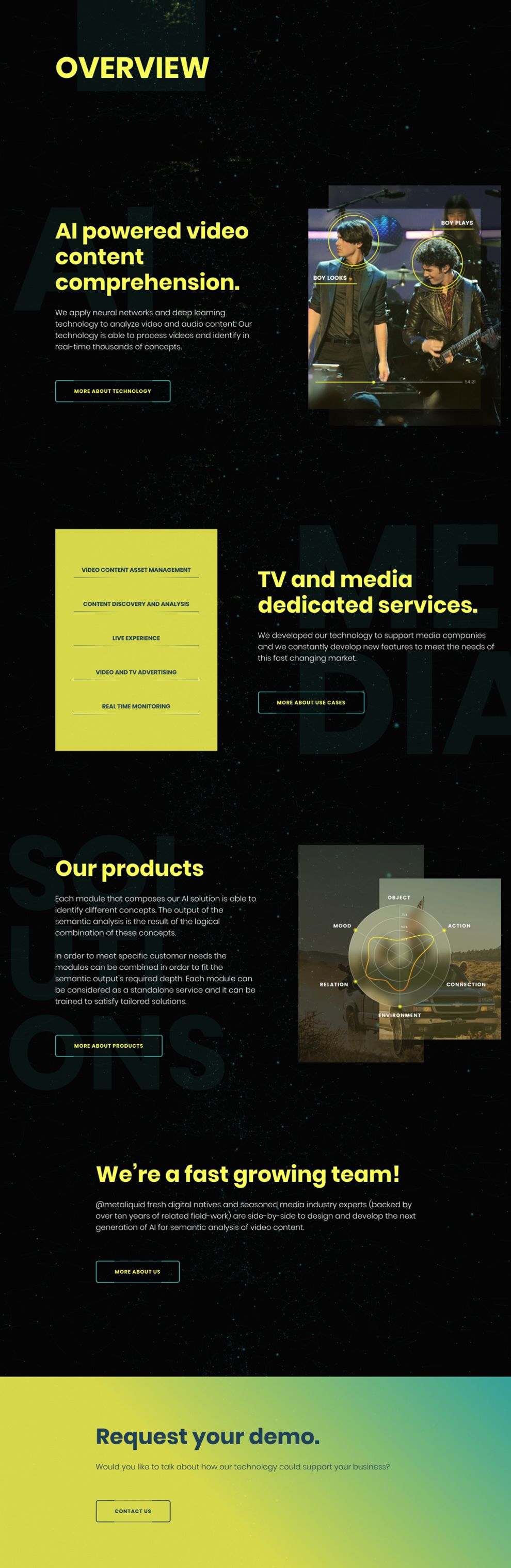 Metaliquid Awesome About Page