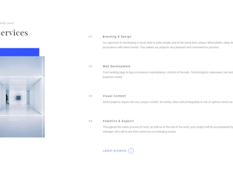 Boosted Elegant Website Design