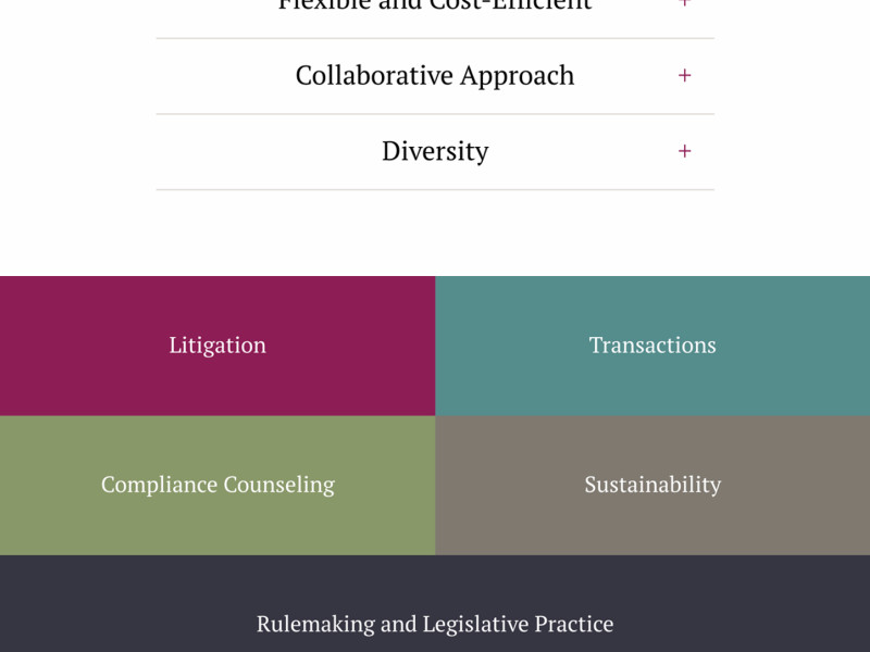 Bicklaw Clean Homepage