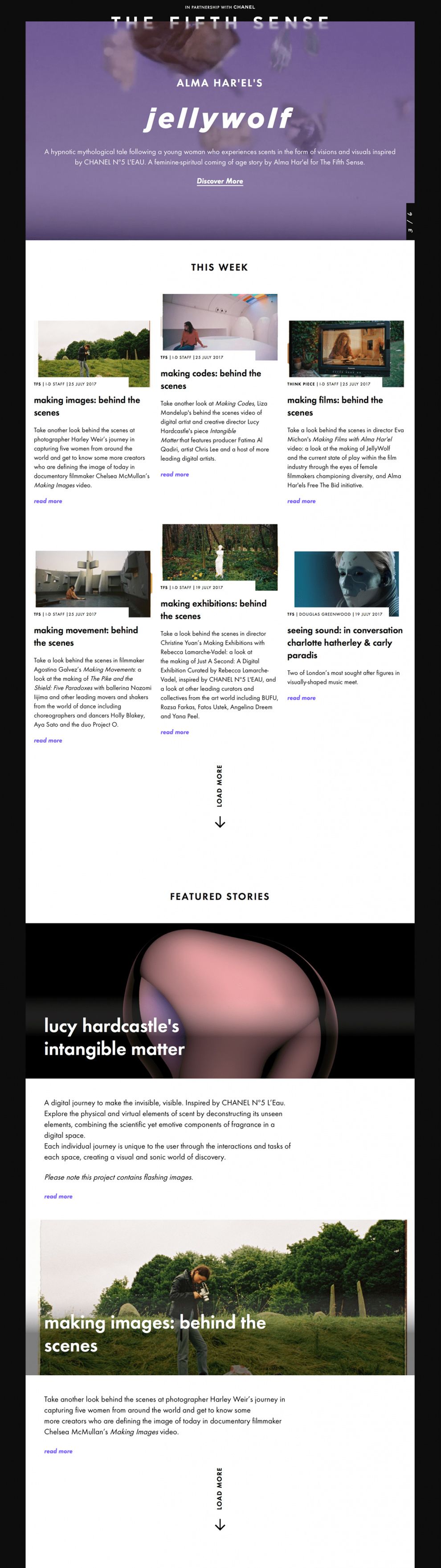 Vice i-D Great Website Design