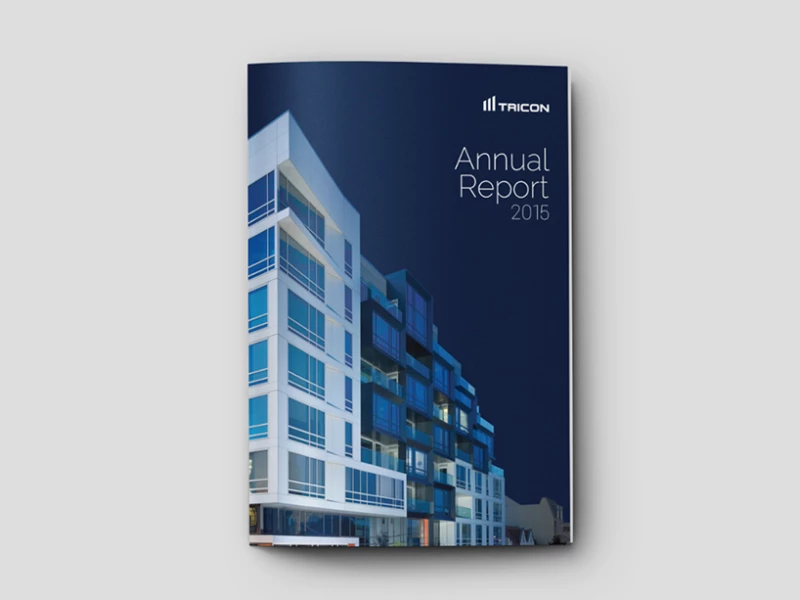 Tricon Capital Modern Print Design