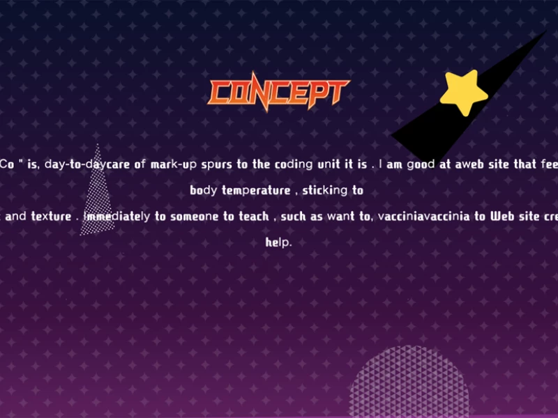 Co D Colorful Website Design