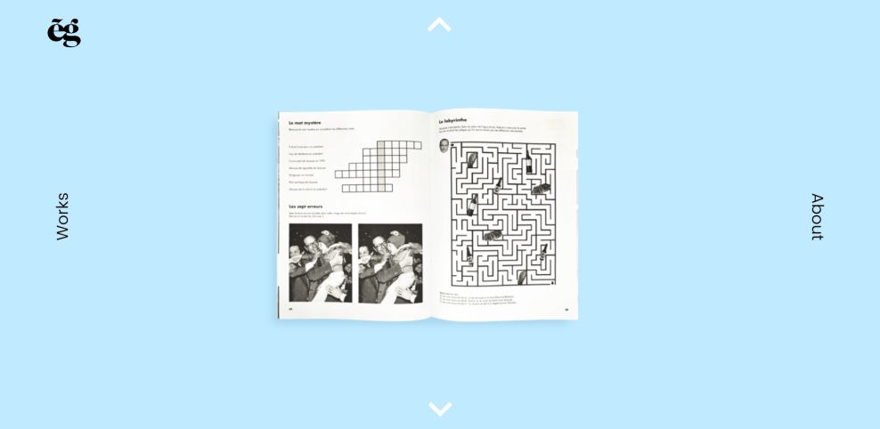 Etienne Godiard Colorful Website Design