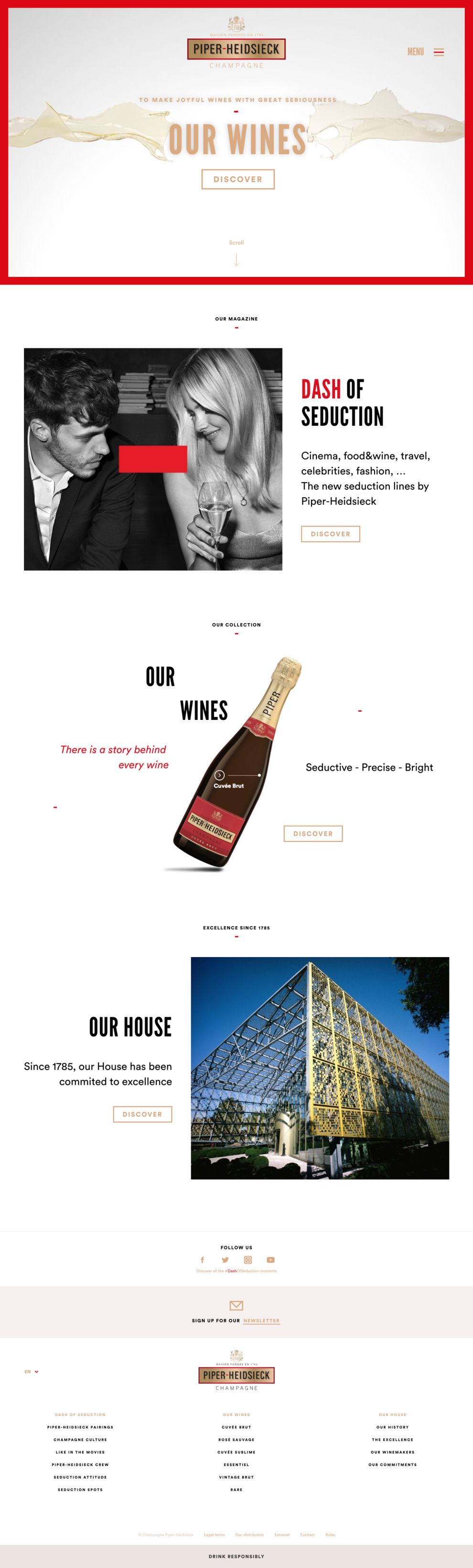 Piper-Heidsieck Awesome Homepage